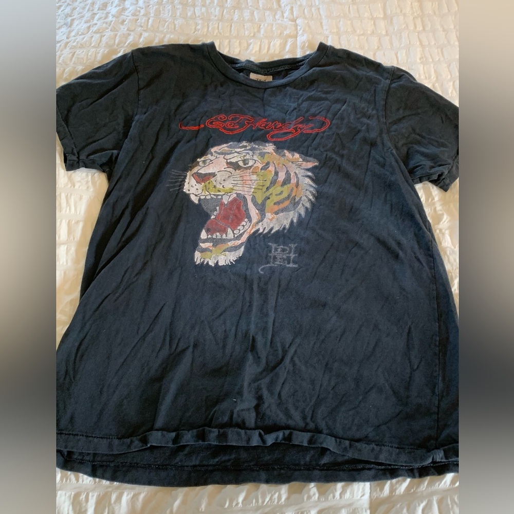Ed Hardy Tiger T-shirt Size L